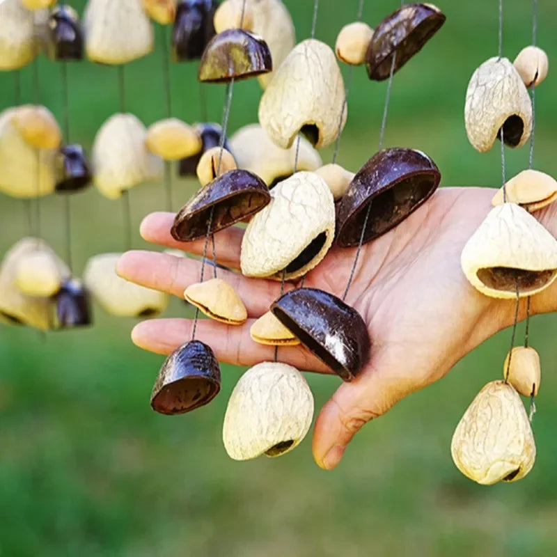Hand Bells, Natural Fruit Healing Sounds, Meditation, Yoga, Sound Therapy Percussion Instruments