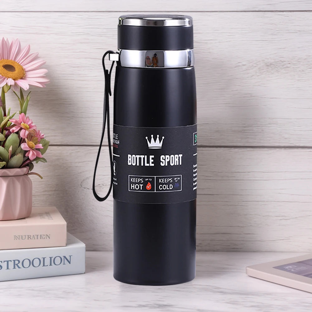 1L Thermal Water Bottle Keep Cold or Hot Thermos, Vacuum Flasks, Stainless Steel