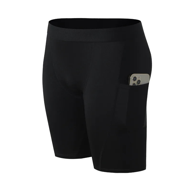Men's Quick Dry Compression Running Shorts