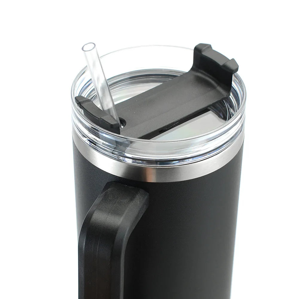 6pack, 40oz, Stainless Steel, Double Wall, Tumbler, Handle