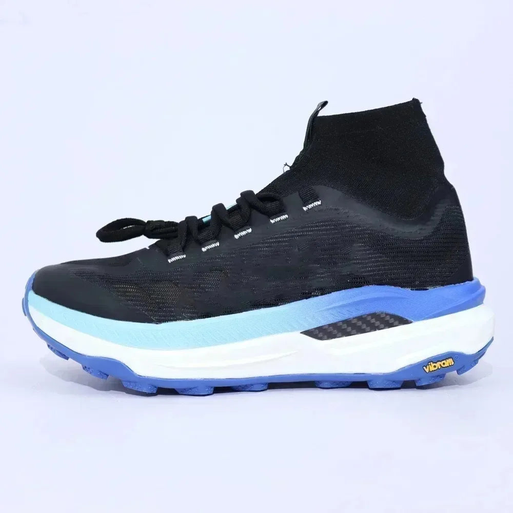 Men/Women Trail Running Shoes, Outdoor Carbon Plate Marathon Training Shoes, Anti-Sand Anklets