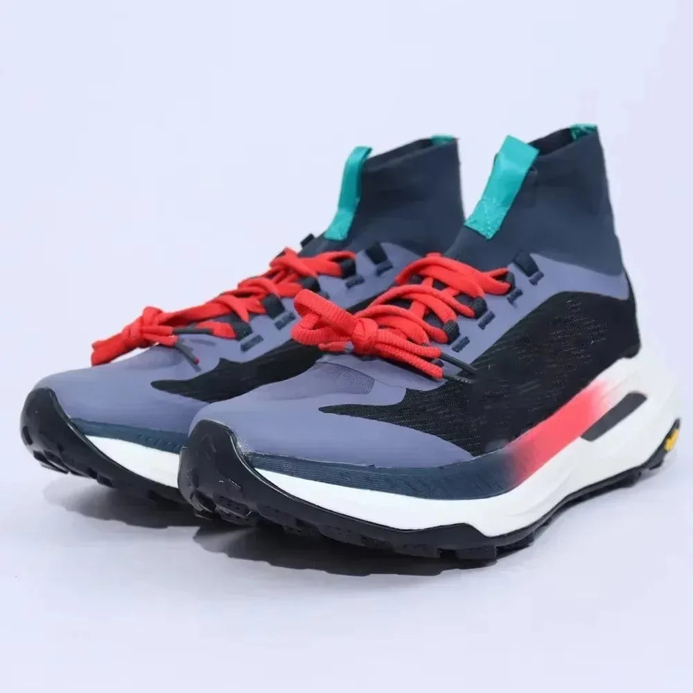 Men/Women Trail Running Shoes, Outdoor Carbon Plate Marathon Training Shoes, Anti-Sand Anklets