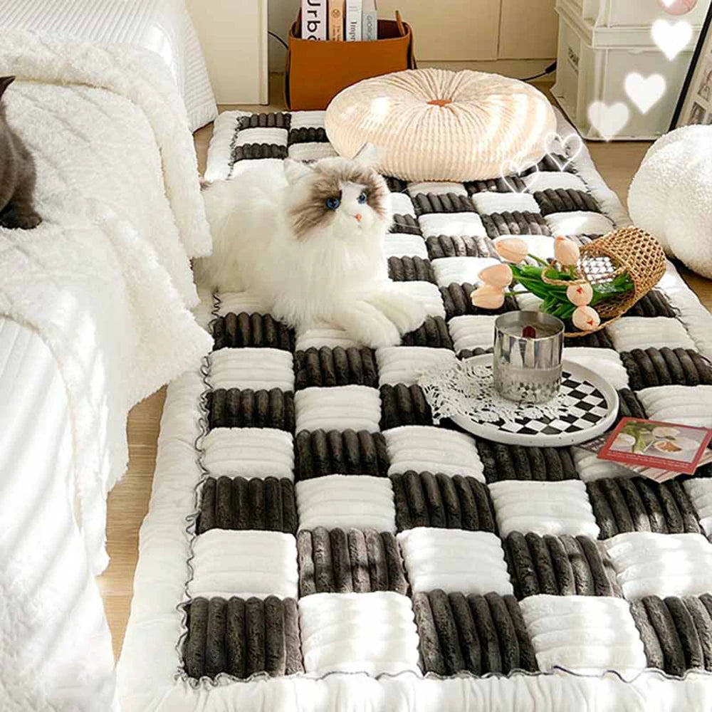 Warm Pet Scratchable Blanket, Anti-slip, Washable, Cushion Sofa/Couch Cover Protector