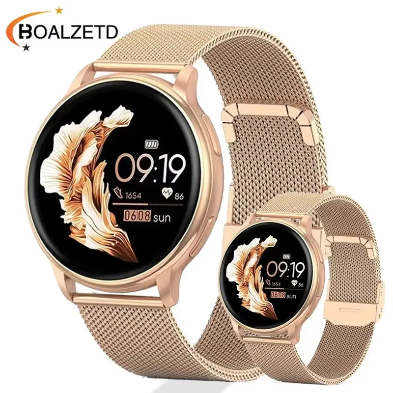 Bluetooth Call Smart Watch Women/Men, Custom Dial, Sports Fitness Tracker, Heart Rate, Android IOS
