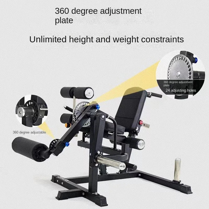 Multifunctional Flexion And Extension Training Machine, Leg Extension, Curling, Waist/Abdominal Bench