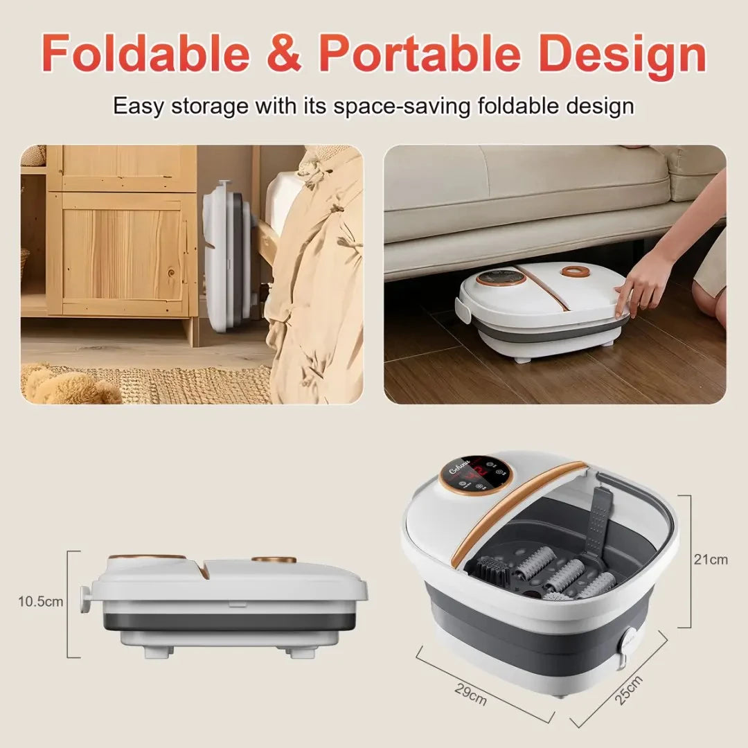 Foot Spa, Folding, Automatic Heating Intelligent Constant Temperature, Electric