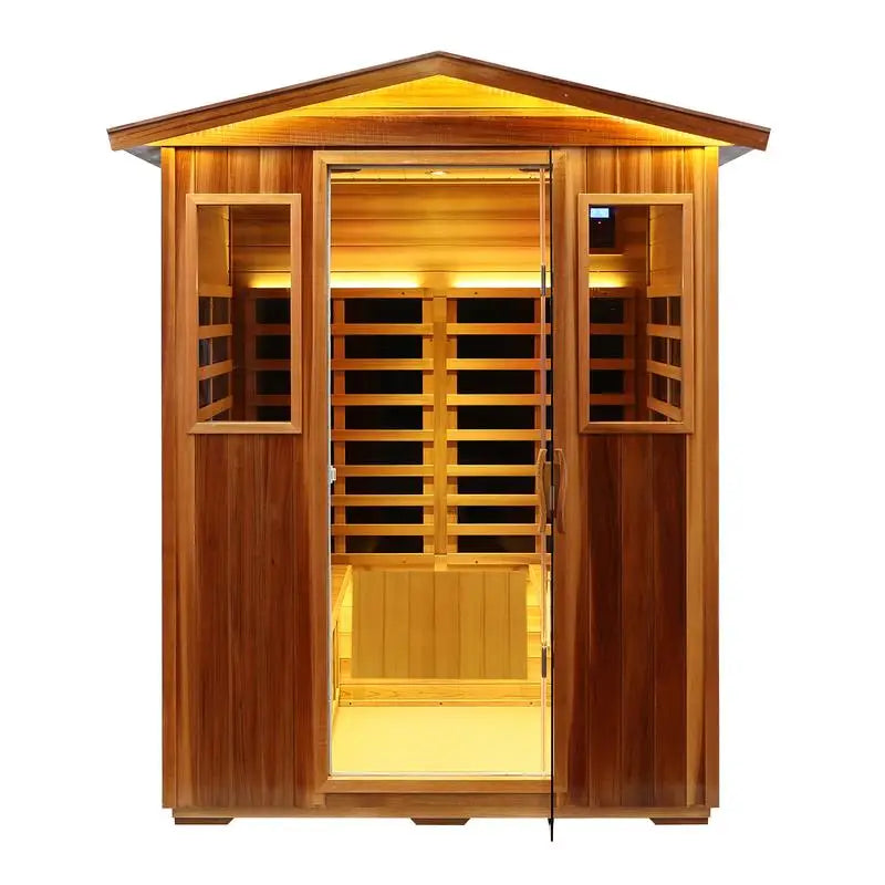 4-Person Infrared Outdoor Sauna