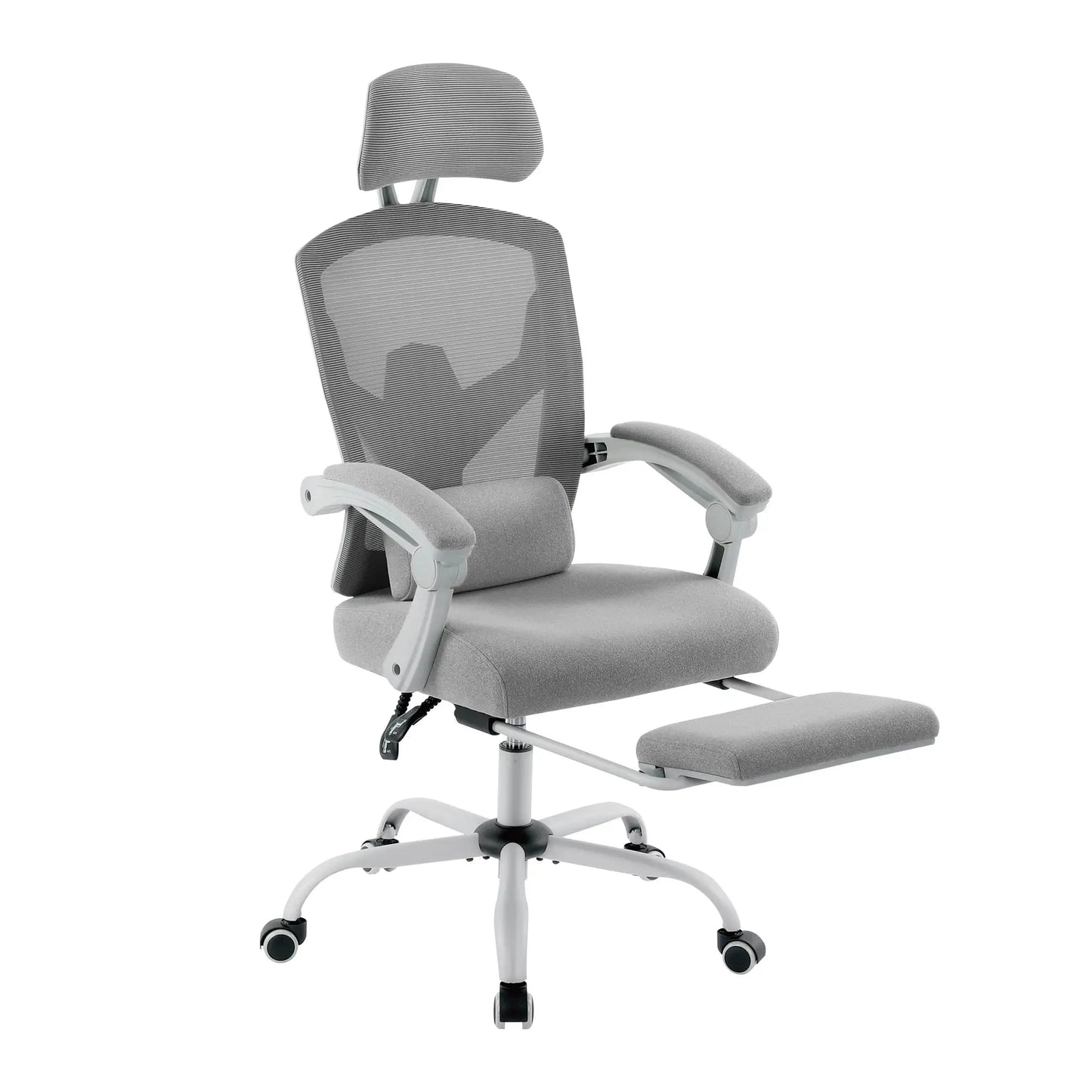 JHK Ergonomic Reclining High Back Mesh Gaming/Desk Chair, Swivel Rolling, Lumbar Support Pillow