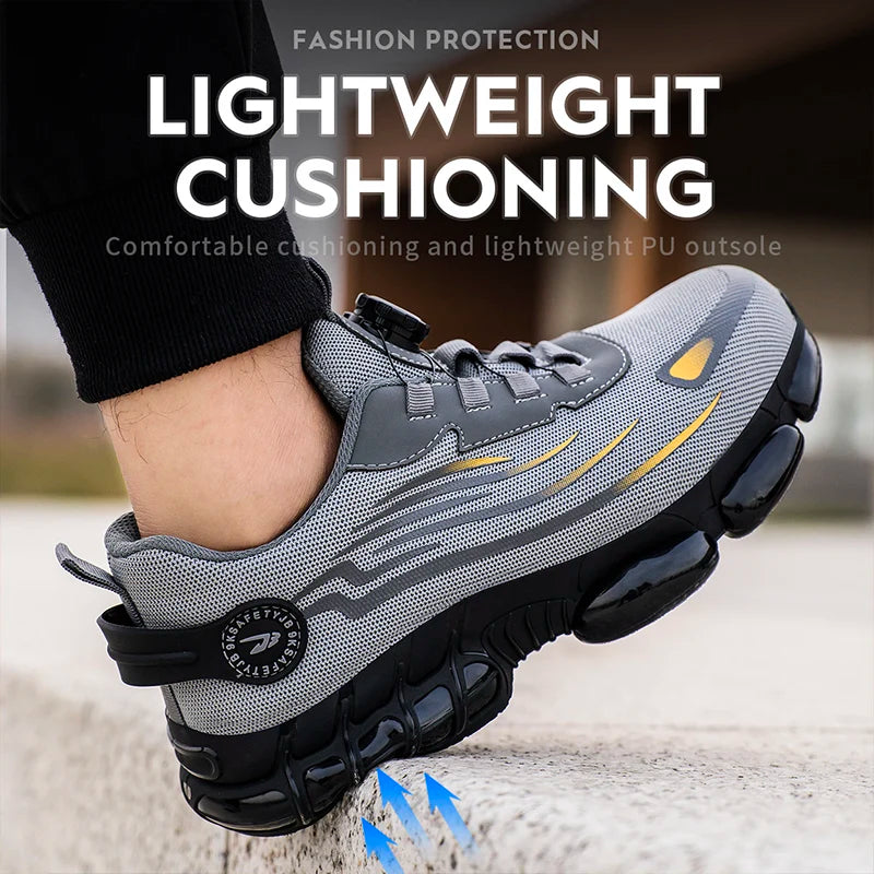 Breathable, Lace-Free, Soft Sole, Comfortable Anti-Smash, Anti-Puncture Shoes