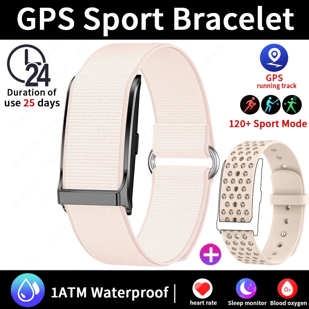 No Screen Smart Watch, Men's Sports. Outdoors Fitness Heart Rate Monitor. Waterproof, Android IOS