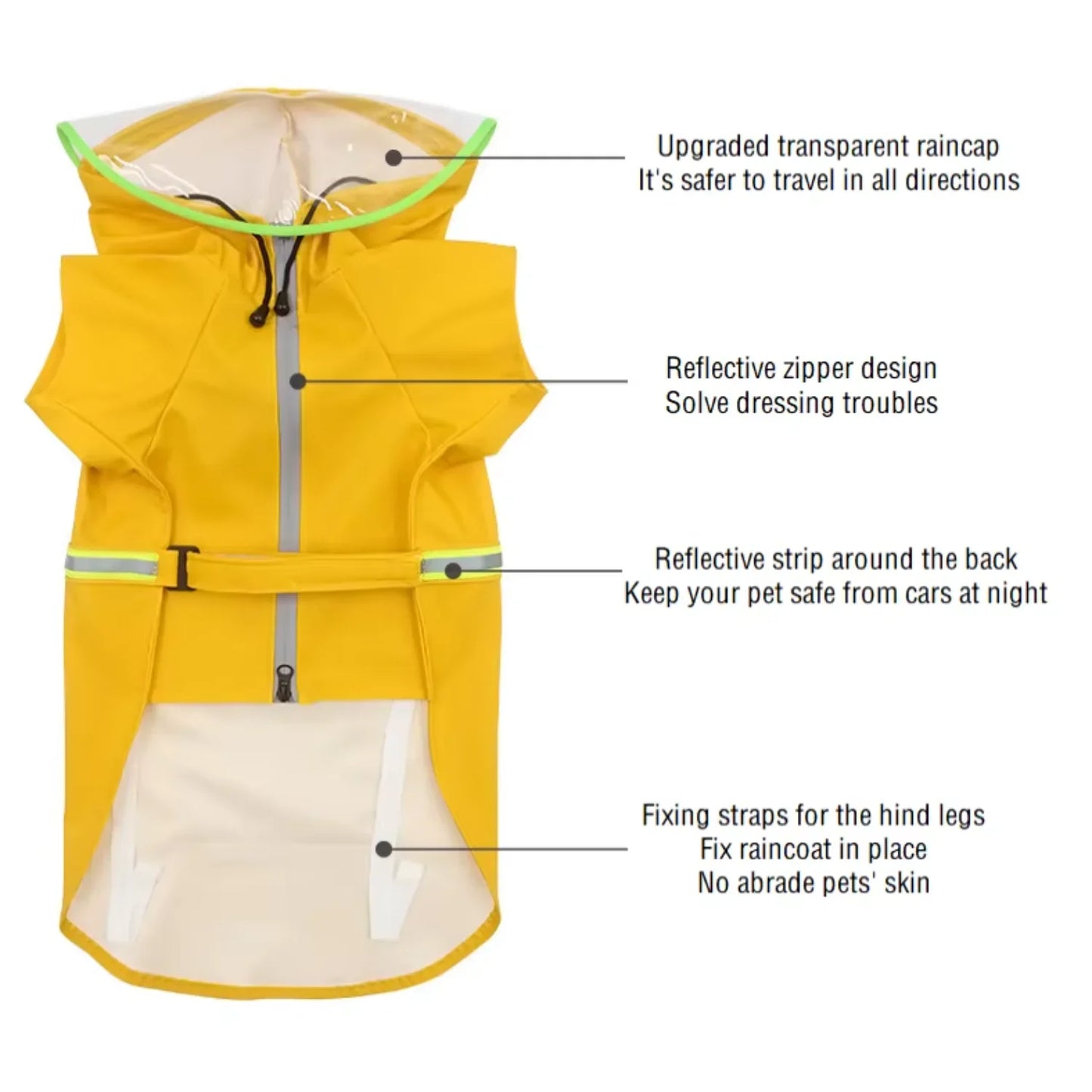 Large Dog Apparel, Fashion Giant, Waterproof Hoodies