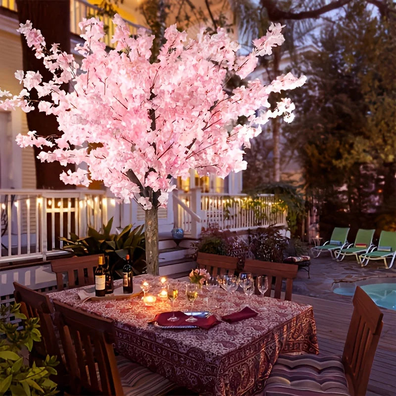 Artificial Cherry Blossom Tree, Indoor/Outdoor Decor