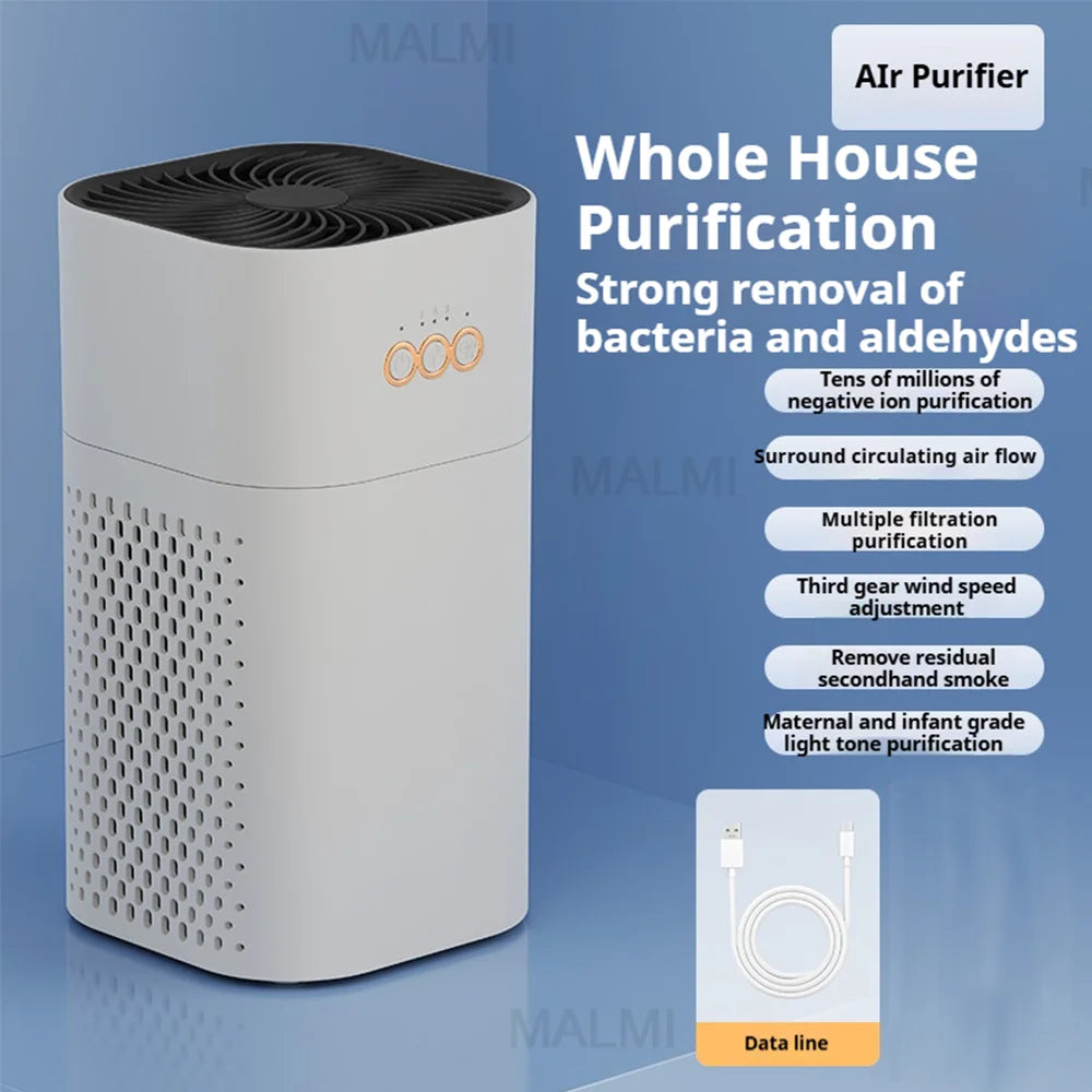 Air Purifier/Cleaner, HEPA Filter, Negative Ion, Remove Second-hand Smoke, Allergies, Smokers