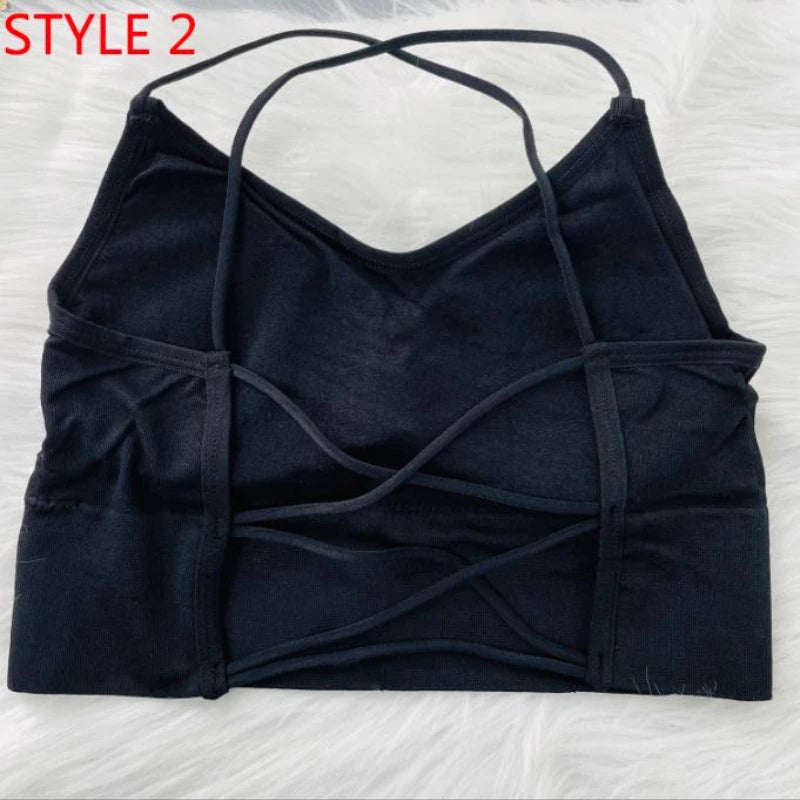 Sports Tops, Tank, Built In Bra, Solid Color, Sleeveless Camisole