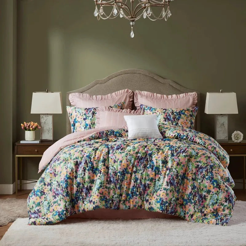 8PCS Cal King Comforter Set