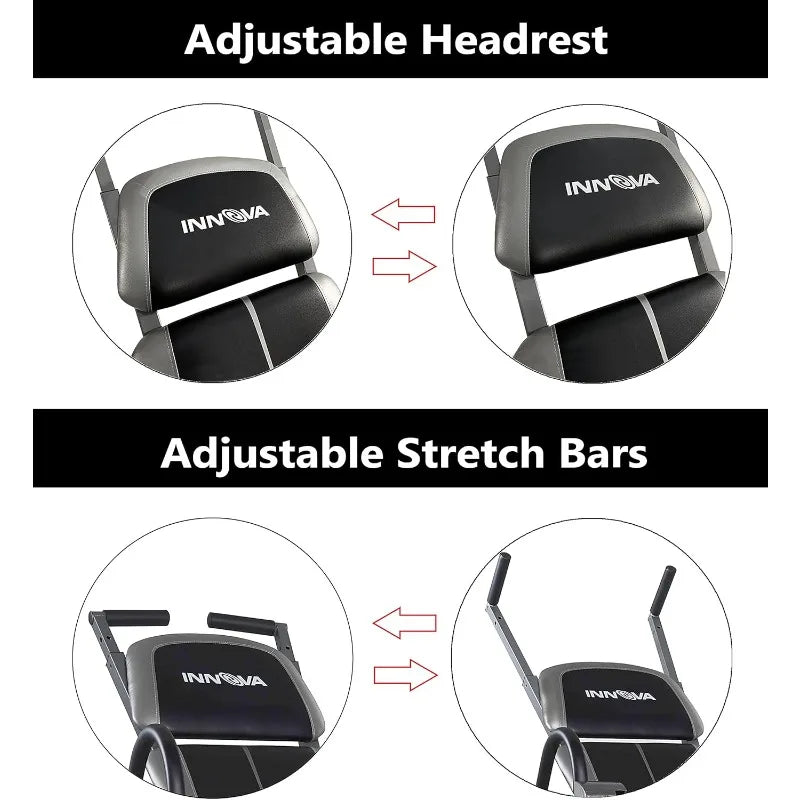 Innova Inversion Table, Stretch Bars, Optimal Slope, Full Body Stretch