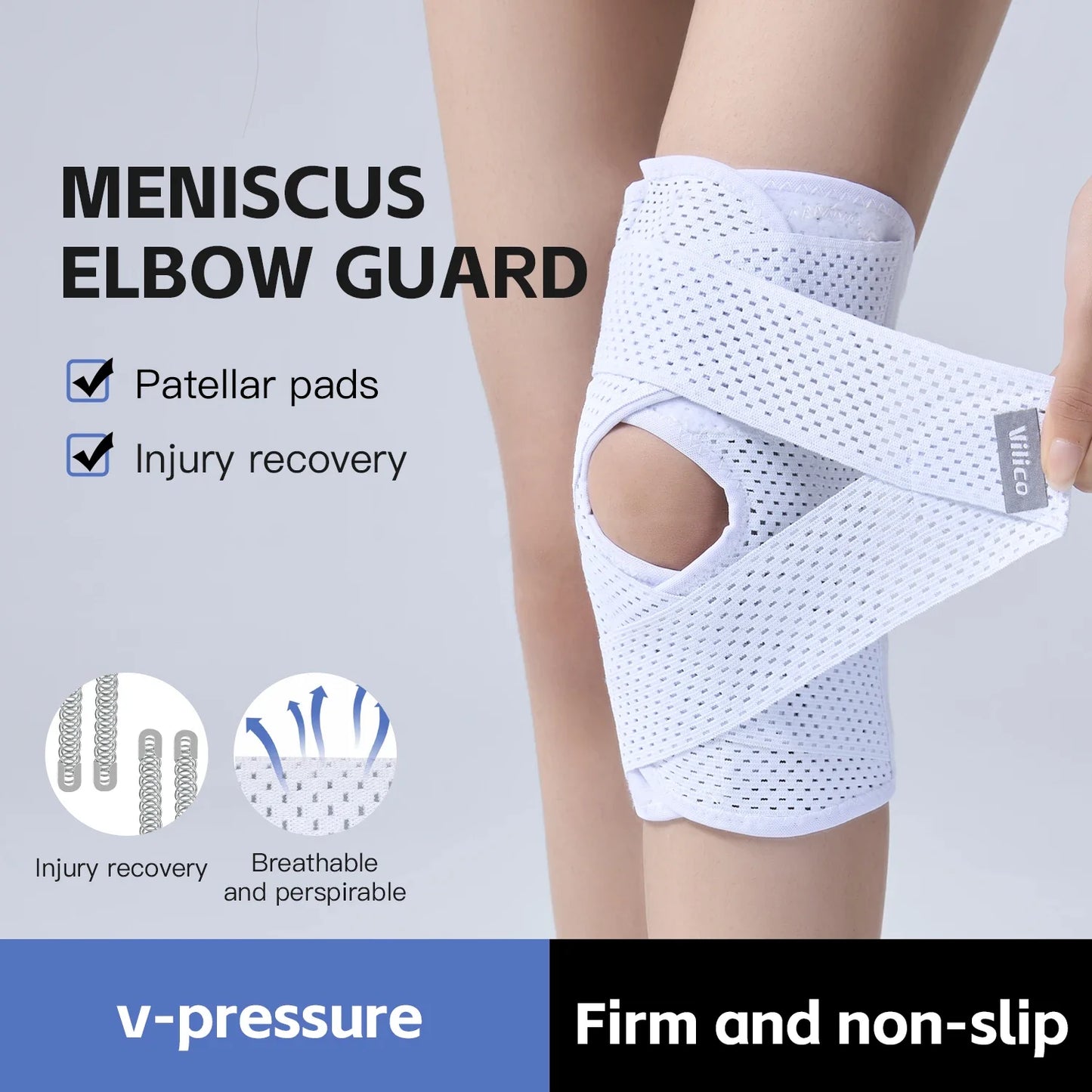 Knee Support, Patellar Joint, Basketball, Running, Hiking