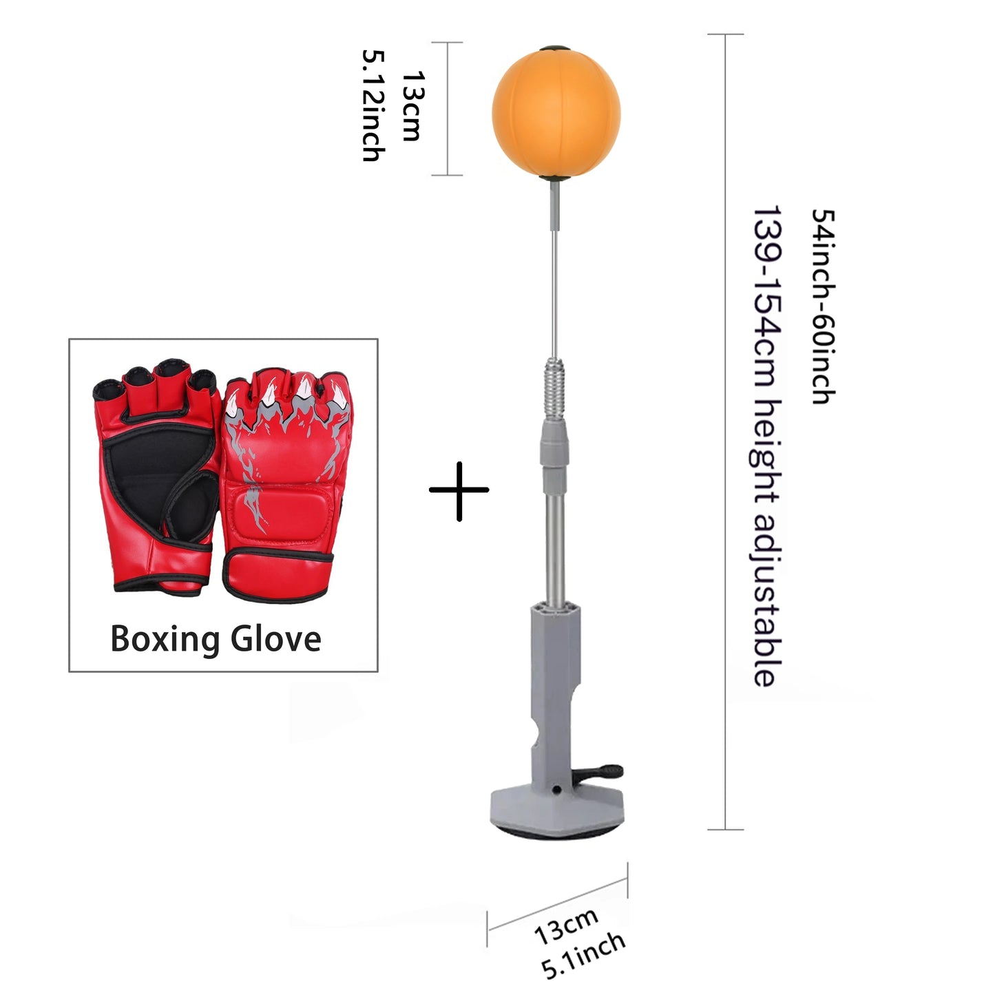 Lightweight, Home Boxing, Speed Bag, Suction Cup, Reaction & Agility Training, Stress Relief