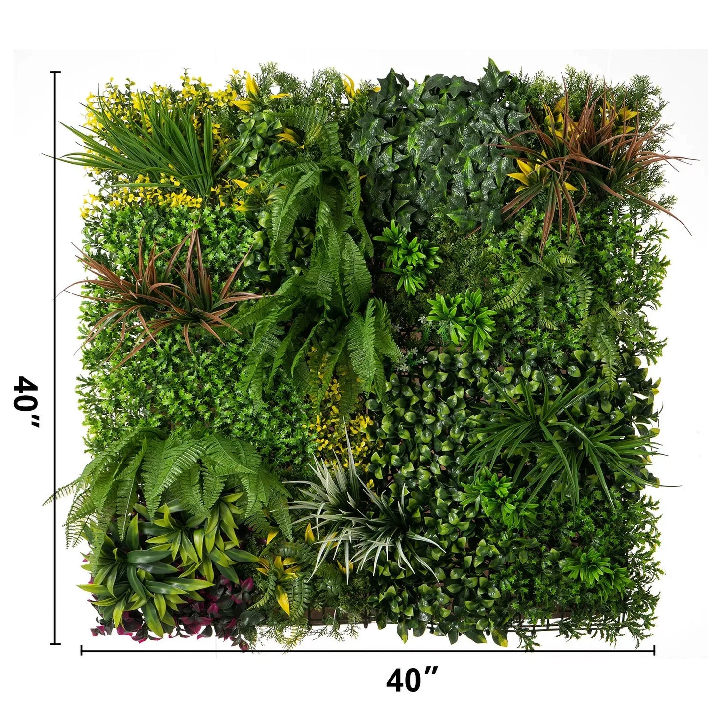 Artificial Plants Grass, Wall Panel Boxwood Hedge, Greenery Privacy, Fence Panel, Indoor