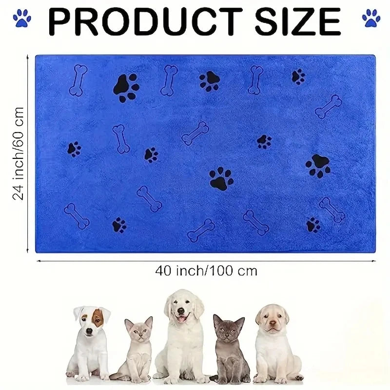 Microfiber Pet Towels, Quick Dry, Absorbent