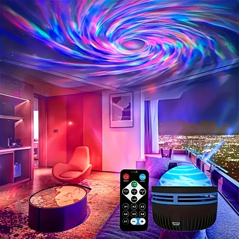 LED Projector Night Light with Remote, Galaxy Star Effects