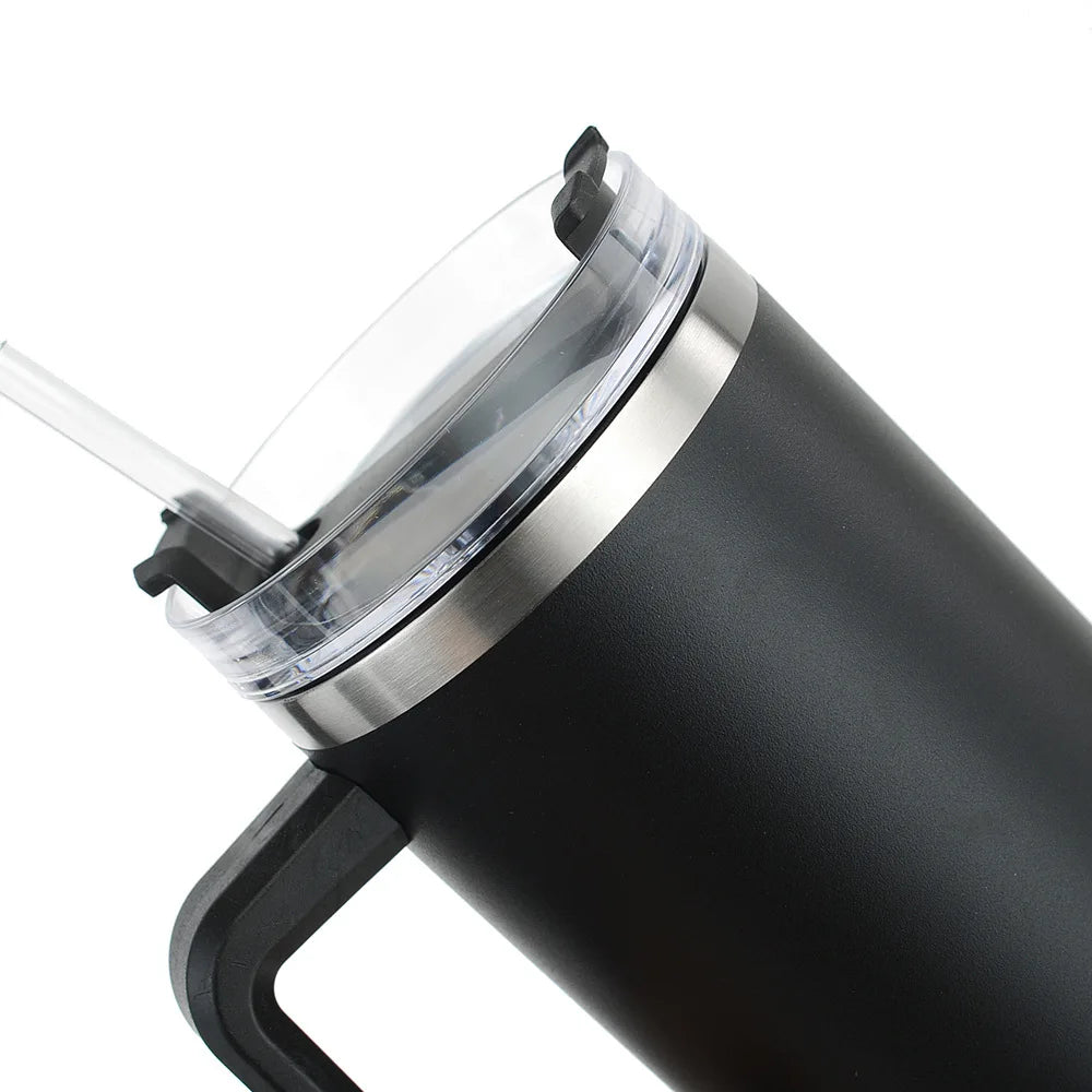6pack, 40oz, Stainless Steel, Double Wall, Tumbler, Handle
