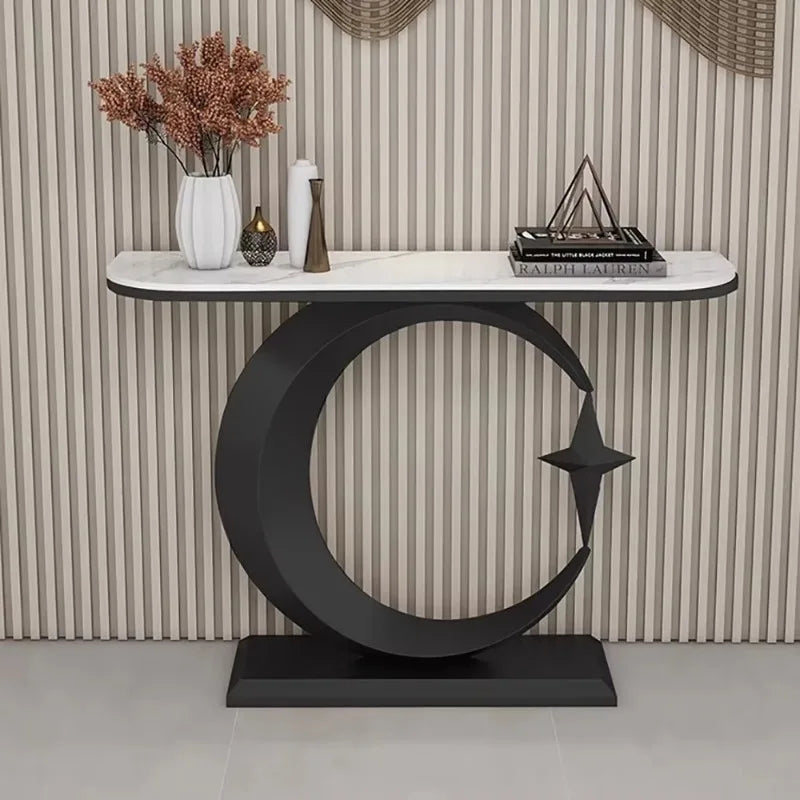 Elegant Beauty Corner Table Trendy Glamour Simple Delicacy Entryways Hallway