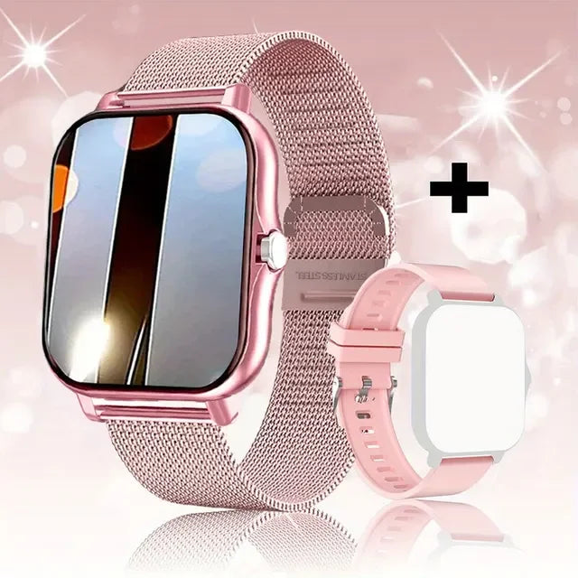 Sports Smart Watch, Fitness, Clock, Health Monitor, Waterproof, Wireless Call, Men/Women, IOS