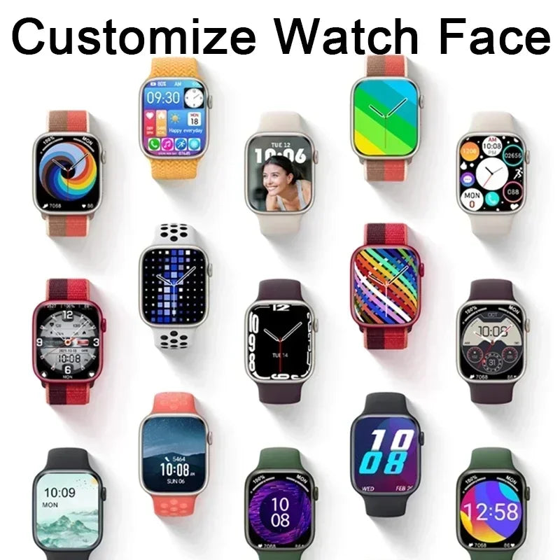 10 Pro Max Smart Watch, Sport Fitness Tracker, Custom Dial, Men/Women Wearable Android IOS
