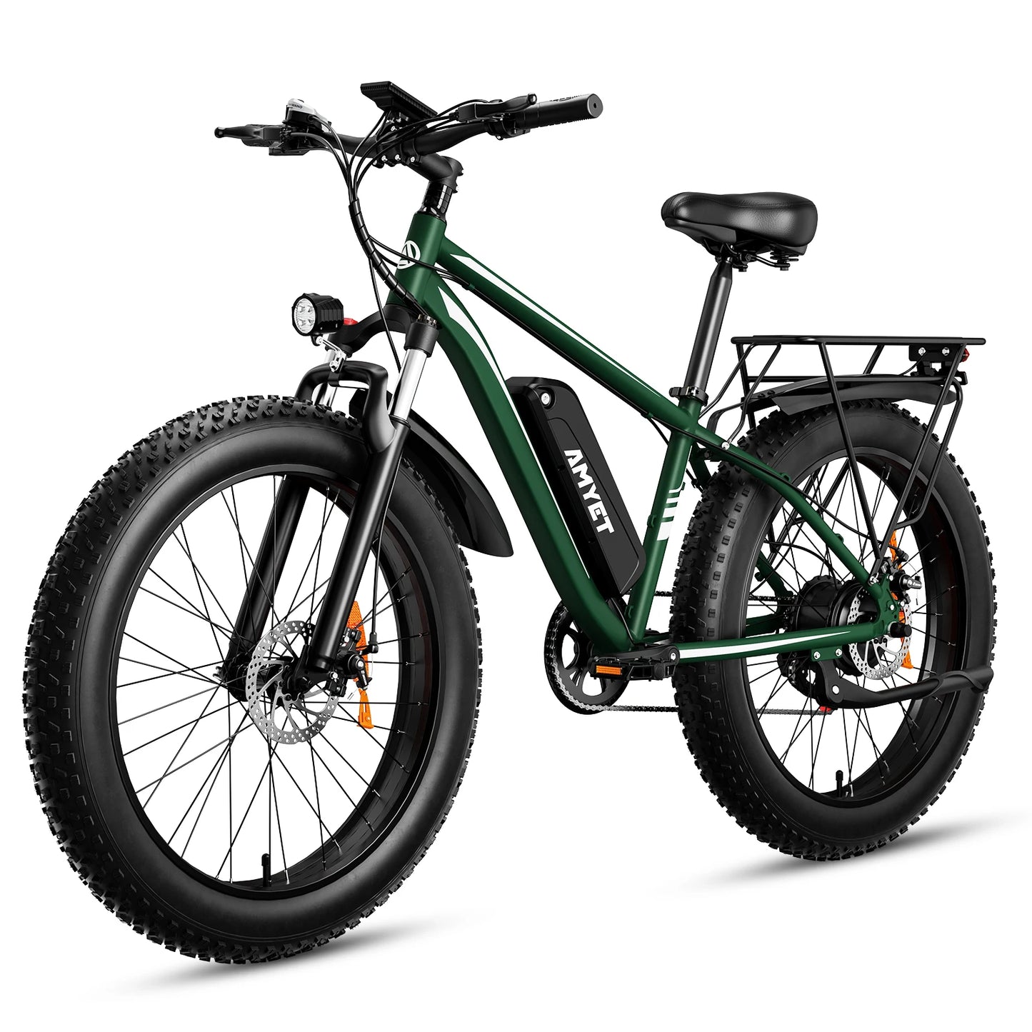 Electric Bike, Adults, 1000W Electric Bicycle 48V 15AH, 26" Fat Tire, 31mph, Dual Shock Absorber