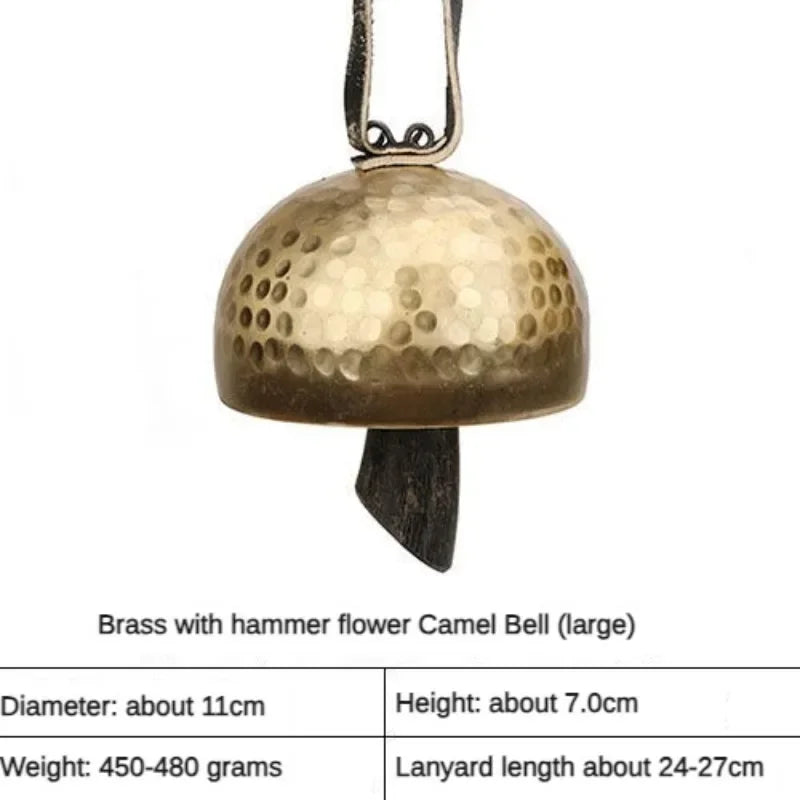 Handmade Brass Bell, Meditation, Outdoor Wind Chimes, Sound Healing