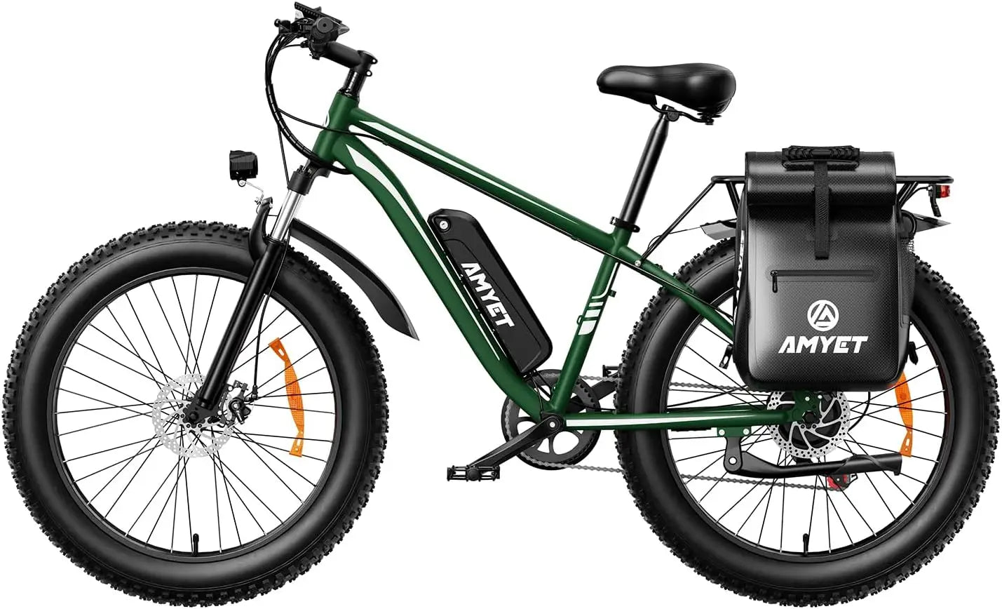 Electric Bike, Adults, 1000W Electric Bicycle 48V 15AH, 26" Fat Tire, 31mph, Dual Shock Absorber