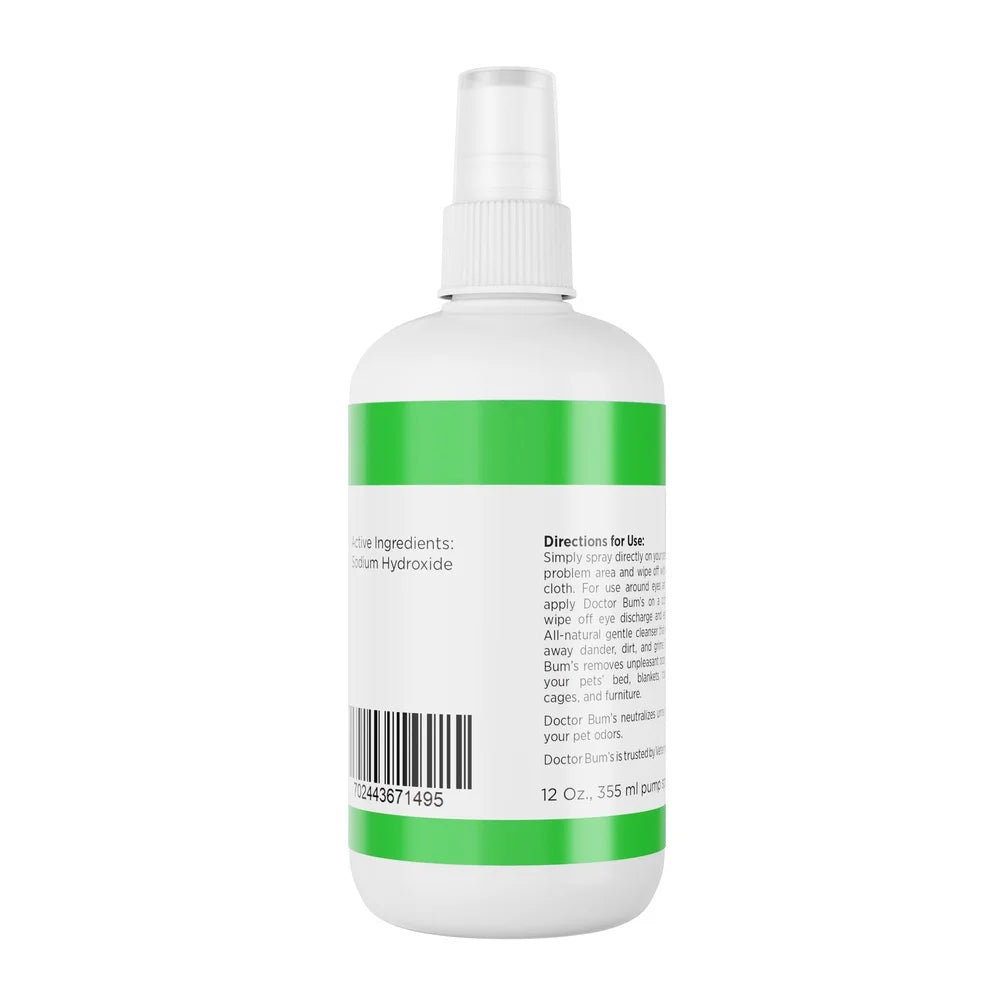 All Natural Pet Odor Eliminator, Spray, Gentle Cleanser, Removes Dirt/Dander/Grime