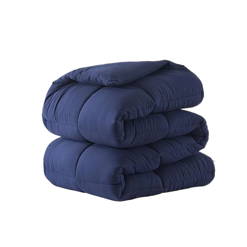 Goose Feather Down Comforter, Ultra Fluffy Duvet Insert, Corner Tabs
