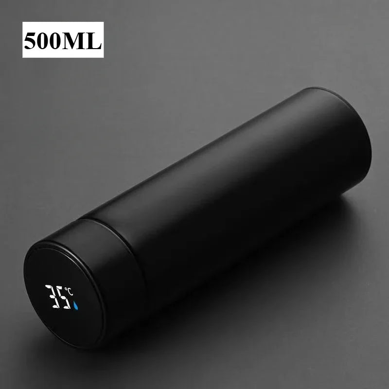 500Ml Thermos Bottle Smart Cup with LED Temperature Digital Display, Stainless Steel