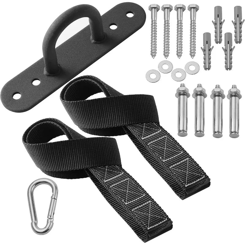 Exercise Battle Rope, Fitness Training, Conditioning, Cover and Anchor Kit