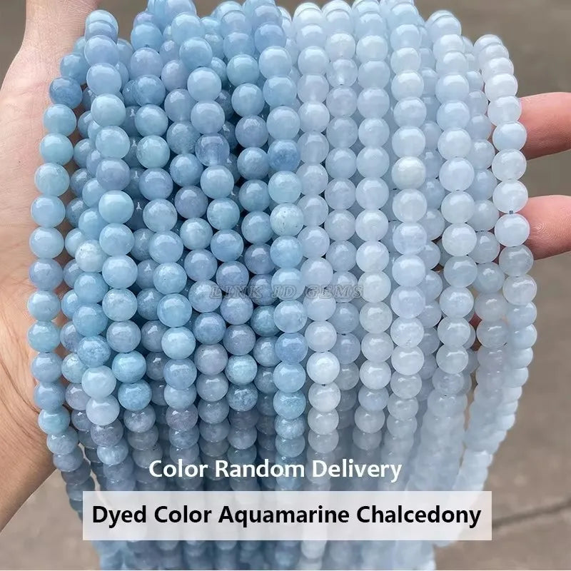 Natural Stone, Lapis Lazuli Round Loose Beads For Jewelry Making