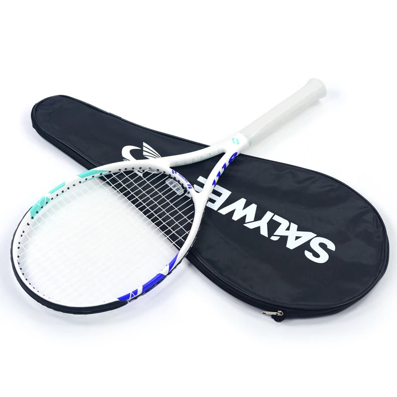100% Full Carbon Fiber Tennis Racket, Aerospace-Grade Frame, Lightweight