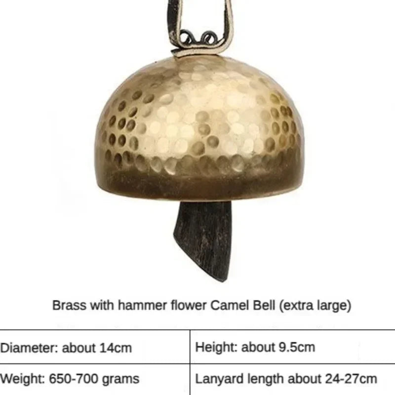 Handmade Brass Bell, Meditation, Outdoor Wind Chimes, Sound Healing