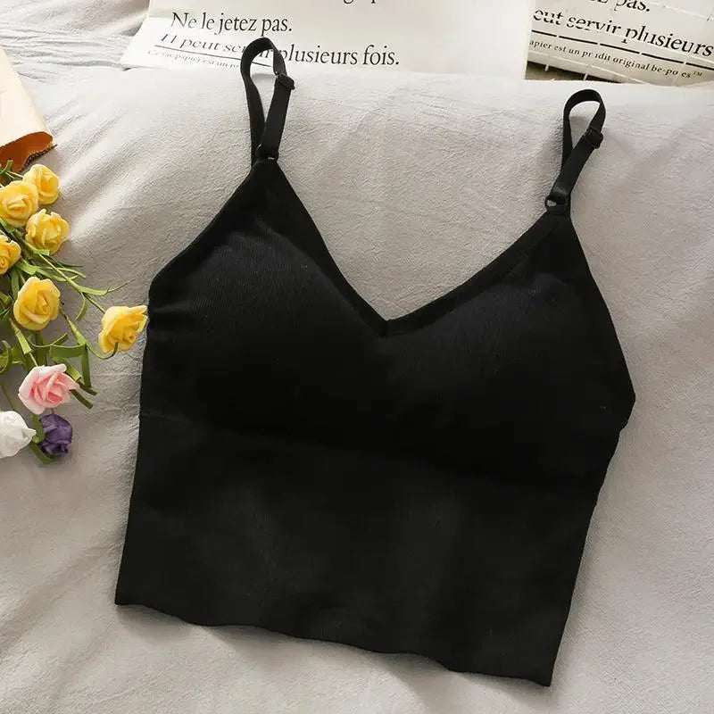 Sports Tops, Tank, Built In Bra, Solid Color, Sleeveless Camisole