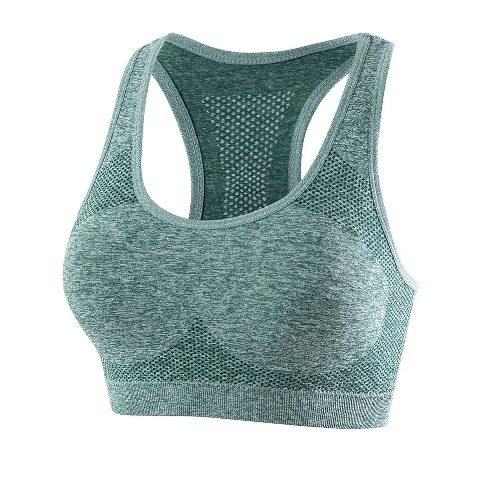 Women Sports Bra, Top Push Up, Fitness. Yoga, Breathable