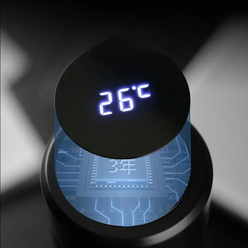 500Ml Thermos Bottle Smart Cup with LED Temperature Digital Display, Stainless Steel