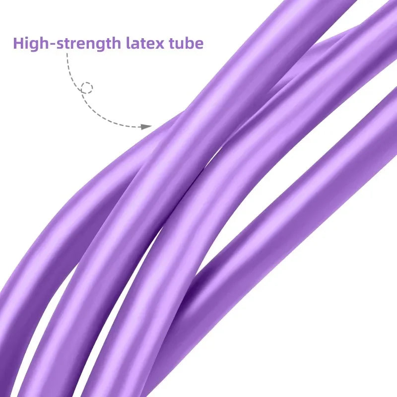 4-Level Resistance Band Tensioner with Non-Slip Handles - Home Fitness Equipment for Abdominal Muscle Training