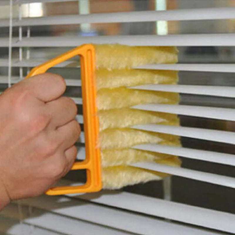Vent Blinds Cleaner Cloth Brush Auto Air Conditioner Microfiber Duster, Washable tool