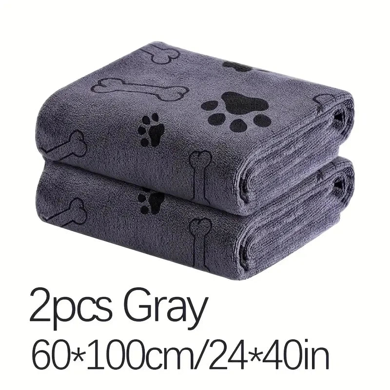 Microfiber Pet Towels, Quick Dry, Absorbent