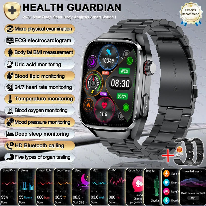 Women Smart Watch with BMI Measurement, Menstrual Cycle, ECG Heart Rate, Blood Oxygen, Sleep, Fitness Tracker