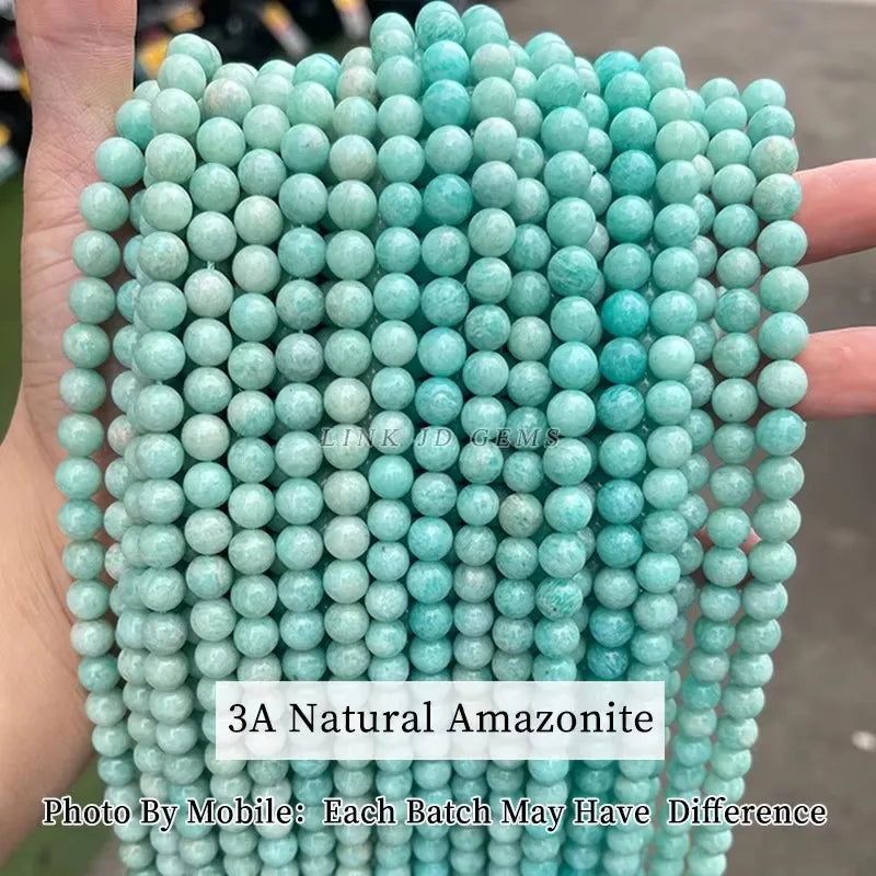 Natural Stone, Lapis Lazuli Round Loose Beads For Jewelry Making