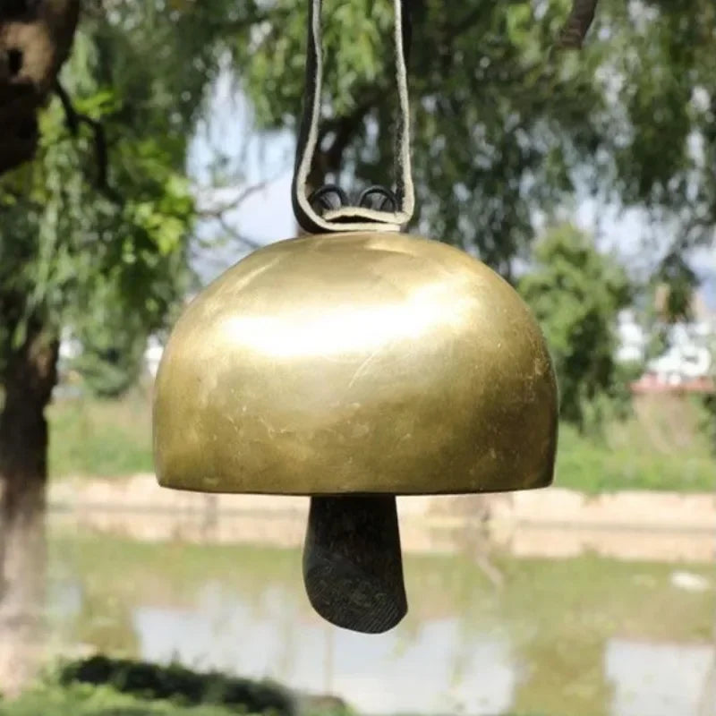 Handmade Brass Bell, Meditation, Outdoor Wind Chimes, Sound Healing