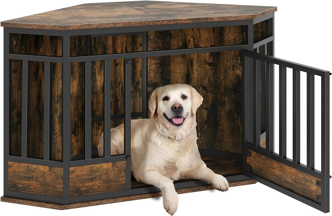 Corner, 52 Inch, Heavy Duty Dog Kennel