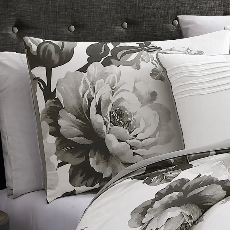 Ridgely Black 7 pc King Comforter Set